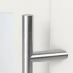 Haustür Kunststoff Premium Plus F026 RAL 9016-RAL 9016 Detail Drücker