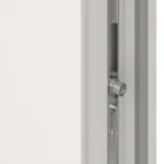Haustür Kunststoff Premium Plus F033 RAL 9016-RAL 9016 Detail Schließer