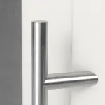 Haustür Kunststoff Premium Plus F047 RAL 9016-RAL 9016 Detail Drücker