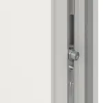 Haustür Kunststoff Premium Plus T002 RAL 9016-RAL 9016 Detail Schließer