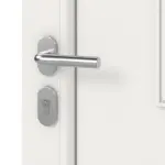 Haustür Kunststoff Premium Plus T002 RAL 9016-RAL 9016 Detail Oberfläche