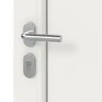 Haustür Kunststoff Premium Plus T013 RAL 9016-RAL 9016 Detail Oberfläche
