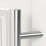 Haustür Kunststoff Premium Plus T015 RAL 9016-RAL 9016 Detail Drücker