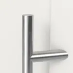 Haustür Kunststoff Premium Plus T035 RAL 9016-RAL 9016 Detail Drücker