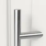 Haustür Kunststoff Premium Plus T036 RAL 9016-RAL 9016 Detail Drücker