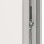 Haustür Kunststoff Premium Plus T036 RAL 9016-RAL 9016 Detail Schließer