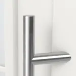 Haustür Kunststoff Premium Plus T043 RAL 9016-RAL 9016 Detail Drücker