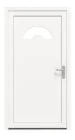 Kunststoff NET F010 Premium RAL 9016-RAL 9016 Frontansicht außen