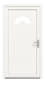 Kunststoff NET F010 Premium Plus RAL 9016-RAL 9016 Frontansicht außen