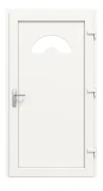 Kunststoff NET F010 Premium Plus RAL 9016-RAL 9016 Frontansicht innen