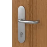 Interio Holz-Haustür Stuttgart Eiche lasiert Detail Oberfläche