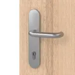 Interio Holz-Haustür Stuttgart Eiche unbehandelt Detail Oberfläche