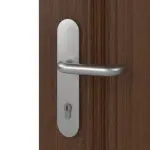 Interio Holz-Haustür Stuttgart Eiche Lasur Walnuss-Optik Tabak Detail Oberfläche