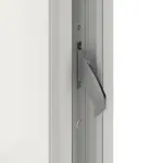 Meeth Haustür Genius 107 RAL 9016-RAL 9016 Detail Schließer