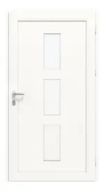 Meeth Haustür Optima Pro 109 RAL 9016-RAL 9016 Frontansicht innen