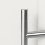 Haustür mit Seitenteil Kunststoff Premium F011 RAL 9016-RAL 9016 Detail Drücker