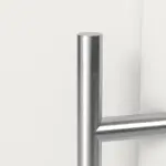 Haustür mit Seitenteil Kunststoff Premium F012 RAL 9016-RAL 9016 Detail Drücker