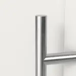 Haustür mit Seitenteil Kunststoff Premium F015 RAL 9016-RAL 9016 Detail Drücker