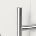 Haustür mit Seitenteil Kunststoff Premium F020 RAL 9016-RAL 9016 Detail Drücker