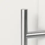 Haustür mit Seitenteil Kunststoff Premium F033 RAL 9016-RAL 9016 Detail Drücker