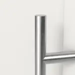 Haustür mit Seitenteil Kunststoff Premium F036 RAL 9016-RAL 9016 Detail Drücker