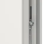 Haustür mit Seitenteil Kunststoff Premium F036 RAL 9016-RAL 9016 Detail Schließer