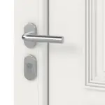 Haustür mit Seitenteil Kunststoff Premium T015 RAL 9016-RAL 9016 Detail Oberfläche