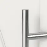 Haustür mit Seitenteil Kunststoff Premium T035 RAL 9016-RAL 9016 Detail Drücker
