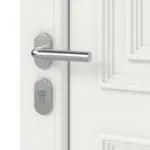 Haustür mit Seitenteil Kunststoff Premium Plus T047 RAL 9016-RAL 9016 Detail Oberfläche