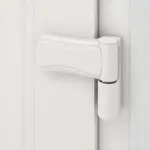 Haustür mit Seitenteil Kunststoff Premium Plus T053 RAL 9016-RAL 9016 Detail Bänder