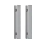 Ansicht von FLEXO Griffstangenpaar eckig in Edelstahl