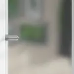 Detail von FLEXO Klarglas Chinchilla 4501 Glastür