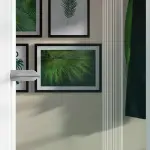 Detail von FLEXO Klarglas Linea L 5644 Glastür