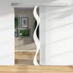 Ansicht vonFLEXO Glasschiebetür Klarglas Ola L 5627