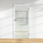 Ansicht von FLEXO Klarglas Traverso S 3638 Glastür