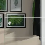 Detail von FLEXO Glasschiebetür Klarglas Traverso S 3639