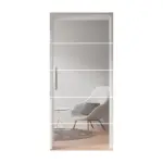 Ansicht von FLEXO Glasschiebetür Klarglas Traverso S 3639