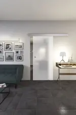 Milieu von FLEXO Glasschiebetür Satiniert 1102