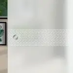 Detail von FLEXO Glasschiebetür Satiniert Floreale L 5661