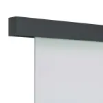 Ansicht von FLEXO Schiebetürsystem Finesse Matt Schwarz