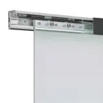 Details von FLEXO Schiebetürsystem Finesse Matt Schwarz