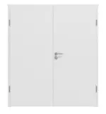 Frontbild von Bütte Weiß ProLine Duradecor Doppelflügeltür inkl. Zarge - Hörmann