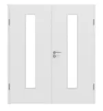 Frontbild von Bütte Weiß LA 24 ProLine Duradecor Doppelflügeltür inkl. Zarge - Hörmann