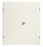 Bild von Linea 01 Weißlack Premium Doppelflügeltür inkl. Zarge