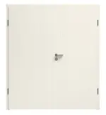 Bild von Linea 02 Weißlack Premium Doppelflügeltür inkl. Zarge