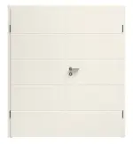 Bild von Linea 03 Weißlack Premium Doppelflügeltür inkl. Zarge