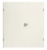 Bild von Linea 11 Weißlack Premium Doppelflügeltür inkl. Zarge