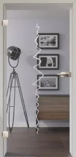 Wohnmilieu mit Modell 3008 negativ Glastür