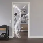 Wohnmilieu mit Modell 3508 Glastür