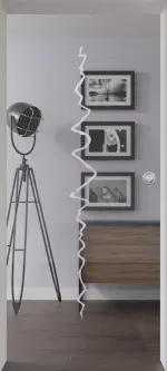 Bild von Modell 3008 negativ Ganzglas Schiebetür - Lienbacher Glas